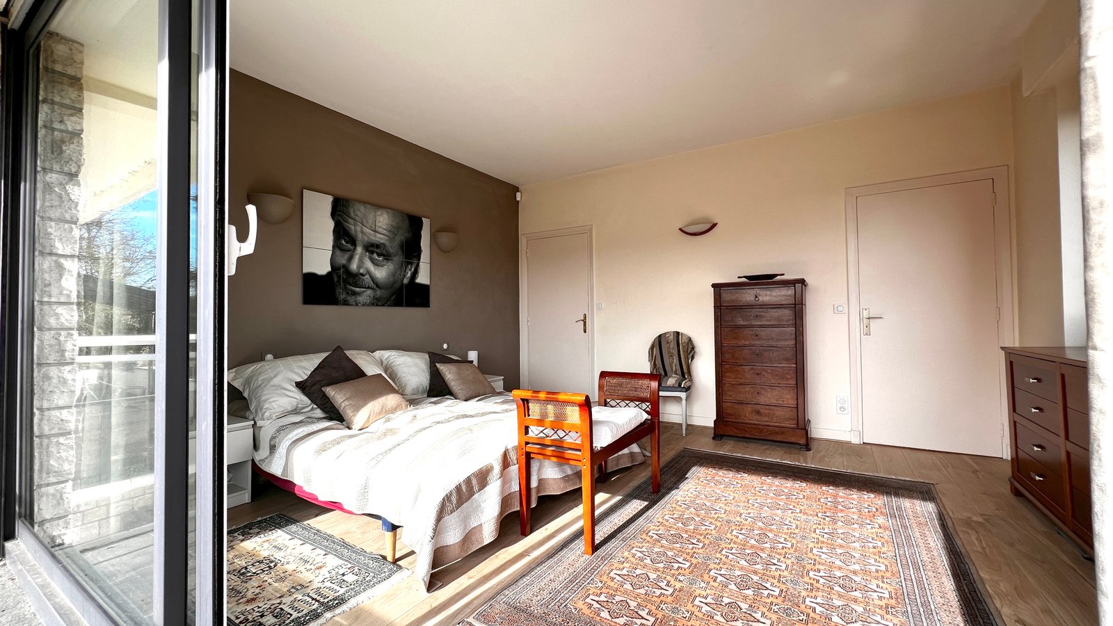 First master suite of the Longpont property